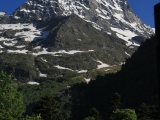 Matterhorn-Raubkopie im Kaukasus bei Dombai